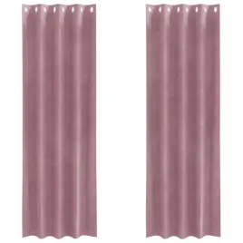 zaslony-zaciemniajace-2-szt-ciemny-roz-140-x-245-cm-aksamit