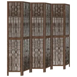parawan-pokojowy-6-panelowy-ciemny-braz-lite-drewno-paulowni