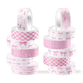 zestaw-tasm-dekoracyjnych-washi-tape-12szt-rozowa-estetyka