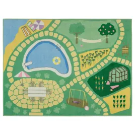 hussparv-dywan-zielony-100x133-cm