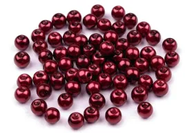 perelki-szklane-woskowane-do-bransoletek-handmade-rekodziel-bordo-6mm-40szt