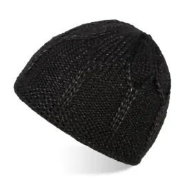czapka-damska-ciepla-zimowa-beanie-na-polarze-czarna-uniwersalna