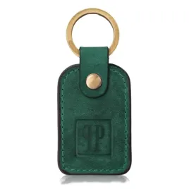 brelok-do-kluczy-skorzany-zielony-vintage-prostokatny-paolo-peruzzi