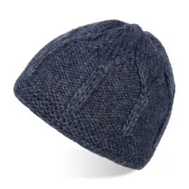 czapka-damska-ciepla-zimowa-beanie-na-polarze-granatowa-uniwersalna
