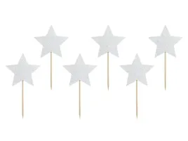 ozdoby-do-muffinek-gwiazdki-srebrne-partydeco-6-szt