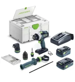 Zdjęcie produktu Festool Wiertarko-wkrętarka QUADRIVE TDC 18/4 5,0/4,0 I-Set AKU 577612