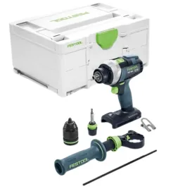 Zdjęcie produktu FESTOOL Wiertarko-wkrętarka QUADRIVE TDC 18/4-Basic Akumulatorowa 575601