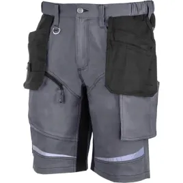 spodenki-szorty-meskie-krotkie-szare-slim-fit-lahti-pro-l