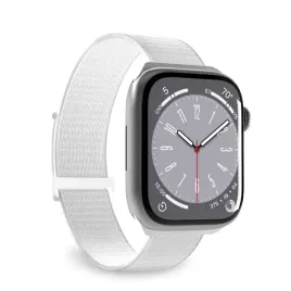 pasek-puro-nylon-sport-do-apple-watch-42-44-45-49-mm-bialy