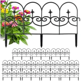 plotek-ogrodowy-czarny-595x24-cm-12-szt-vilde-set1048-5900670129702