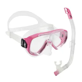 zestaw-do-nurkowania-cressi-snorkeling-set-rozowy