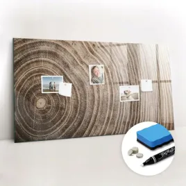 tablica-magnetyczna-duza-szklana-duza-gratisy-magnesy-pien-drzewa-120x60-cm