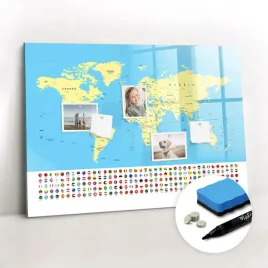 marker-tablica-magnetyczna-szklana-gratisy-klasyczna-mapa-swiata-100x70-cm