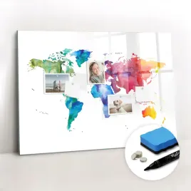 do-domu-tablica-magnetyczna-szklana-duza-gratisy-akwarel-mapa-swiata-100x70