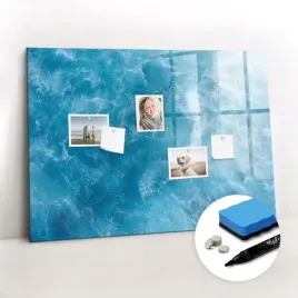 szklana-tablica-magnetyczna-suchoscieralna-gratis-magnesy-morze-woda-100x70