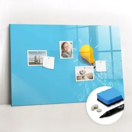 tablica-magnetyczna-szklana-do-domu-duza-gratisy-zarowka-rysunek-90x60-cm