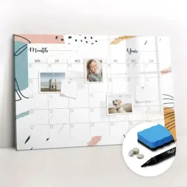 szklana-tablica-magnetyczna-do-nauki-magnesy-organizator-biznesowy-90x60-cm