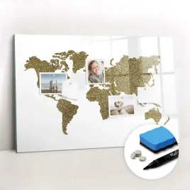 tablica-magnetyczna-szklana-suchoscieralna-gratis-magnesy-mapa-swiata-90x60