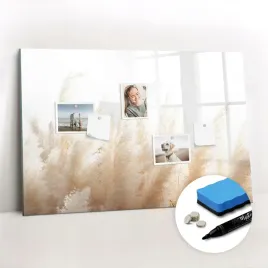 tablica-magnetyczna-suchoscieralna-gratis-magnesy-zboze-abstrakcja-90x60-cm