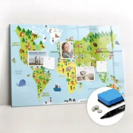 szklana-tablica-magnetyczna-nowoczesna-marker-mapa-swiata-kultury-90x60-cm