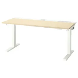ikea-mittzon-biurko-z-regulacja-wysokosci-elektryczny-140x60-okl-brzoz-biel