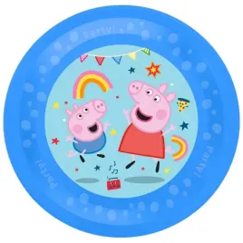 talerzyk-plastikowy-peppa-i-george-niebieski-procos-21-cm-1szt