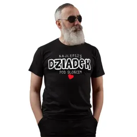 koszulka-czarna-najlepszy-dziadek-pod-sloncem-prezent-dla-dziadka
