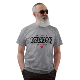 koszulka-szary-najlepszy-dziadek-pod-sloncem-prezent-dla-dziadka