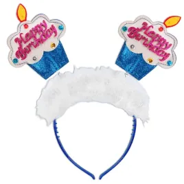 opaska-party-happy-birthday-babeczki-i-marabou-niebieski-widmann