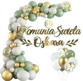 balony-luk-zestaw-dekoracji-komunia-kiwi-imie
