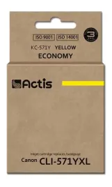 tusz-actis-kc-571y-canon-cli-571y-standardzolty