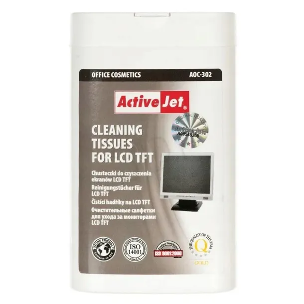 activejet-aoc-302-chusteczki-do-matryc-lcd-100-s-waga-z-opakowaniem-0-1-kg