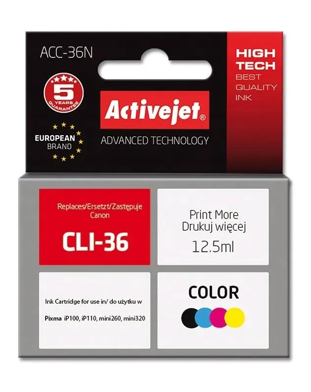 tusz-activejet-acc-36n-canon-cli-36-supreme-125