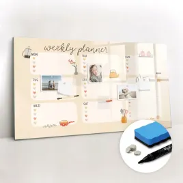 szklana-edukacyjna-tablica-magnetyczna-na-sciane-gratisy-tygodniowy-planer