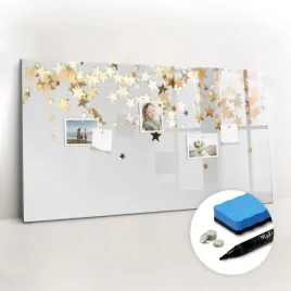 tablica-magnetyczna-szklana-suchoscieralna-gratis-magnesy-gwiazdy-120x60-cm