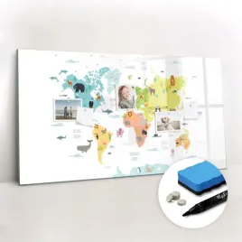 dla-dzieci-tablica-magnetyczna-szklana-gratisy-mapa-swiata-zwierzat-120x60