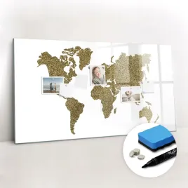 tablica-magnetyczna-suchoscieralna-gratisy-magnesy-mapa-swiata-120x60-cm