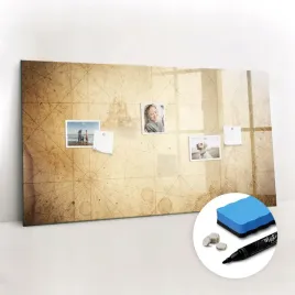 edukacyjna-tablica-magnetyczna-szklana-gratisy-stara-mapa-swiata-120x60-cm