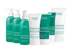 ziaja-zestaw-oczyszczanie-manuka-cera-tlusta-7szt
