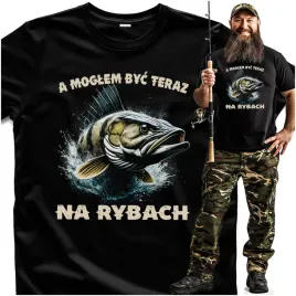 koszulka-meska-z-nadrukiem-a-moglem-byc-teraz-na-rybach-sandacz-s