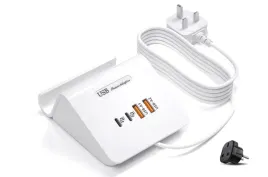 ladowarka-zasilacz-stacja-25w-4-porty-usb-z-uchwytem-na-telefon