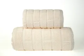 recznik-brick-gruby-nowoczesny-70x140-kremowy