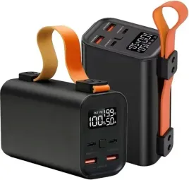 mocny-powerbank-100w-30000mah-amperomierz-woltomierz-latarka-led-2xpd-4xusb