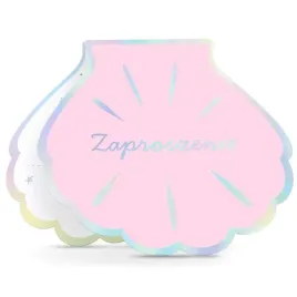 zaproszenia-muszelka-ocean-rozowy-partypal-6-szt