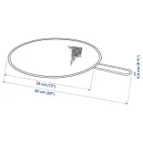 ikea-klockren-przykrywka-sito-33-cm-stan-nowy