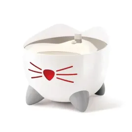 catit-pixi-smart-fountain-biale-poidlo-dla-kota-z-miska-ze-stali-nierdzewne