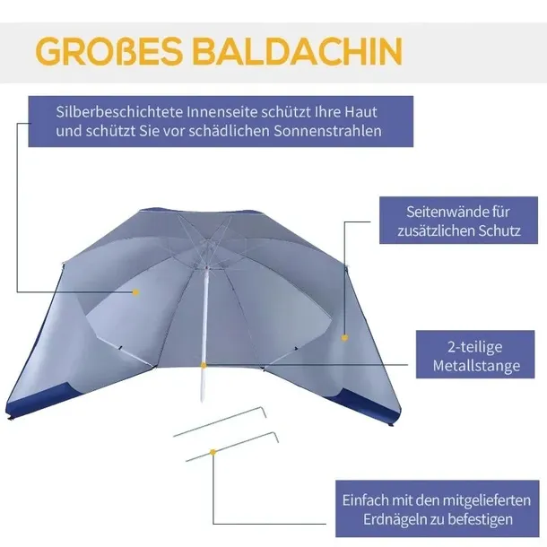 parasol-plazowy-2w1-stan-nowy