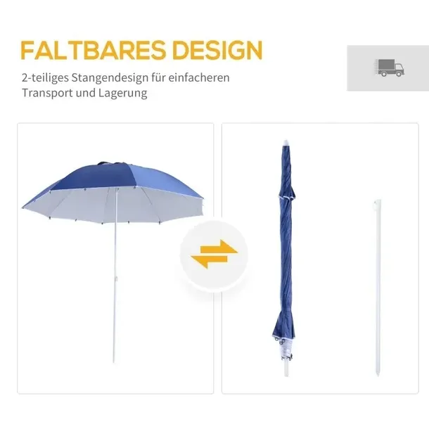 parasol-plazowy-2w1-stan-nowy