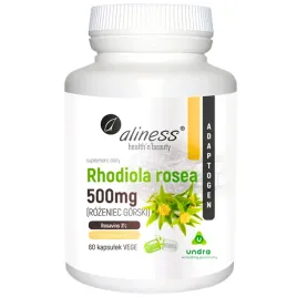 aliness-rhodiola-rosea-500mg-rozeniec-gorski-mozg-adaptogen-pamiec-depresja