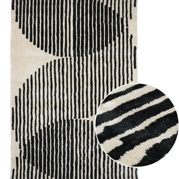 dywan-recznie-tkany-eclipse-ivory-200x300-kolor-czarny-kremowy
